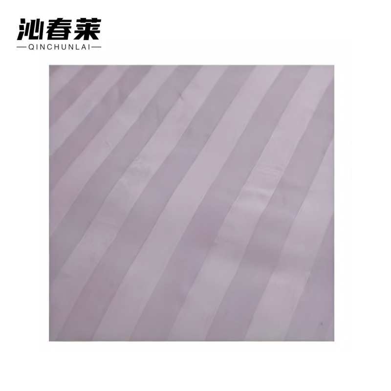 沁春莱 全棉缎条布(白色)/宽1800mm /米高清大图