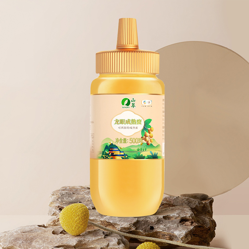 中粮山萃蜂蜜龙眼成熟蜜1斤装