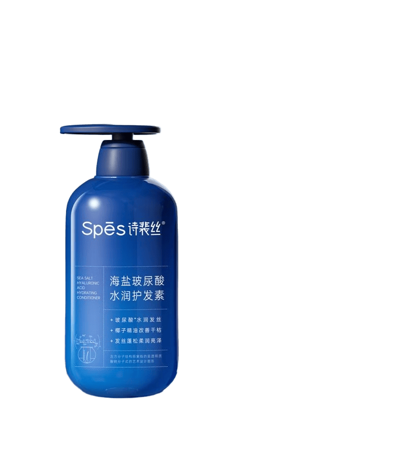 诗裴丝(Spes) 玻尿酸 海盐玻尿酸水润护发素 500ml (单位:件)