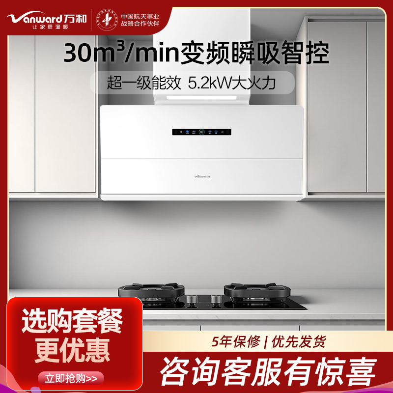 万和(Vanward)烟灶套装WB895Z1+JZT-G6L50