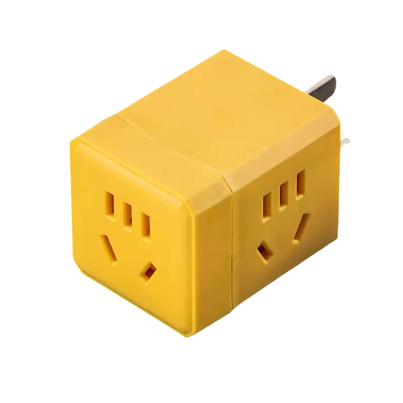迅迈 魔方转换器(带USB ) 魔方插座国标多功能三孔三转二插板家用无线插座转换器