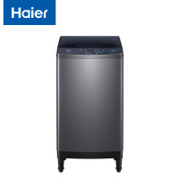 海尔（Haier）全自动 波轮洗衣机 二级能效 家用10kg防生锈除螨洗 星蕴银 XQB100-Z508F