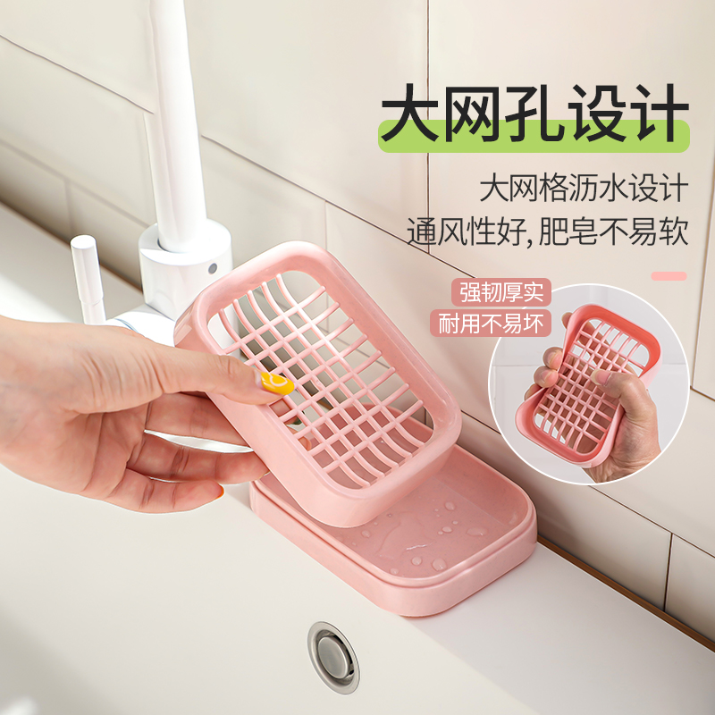茶花(CHAHUA)卫生皂盒(颜色随机)高清大图