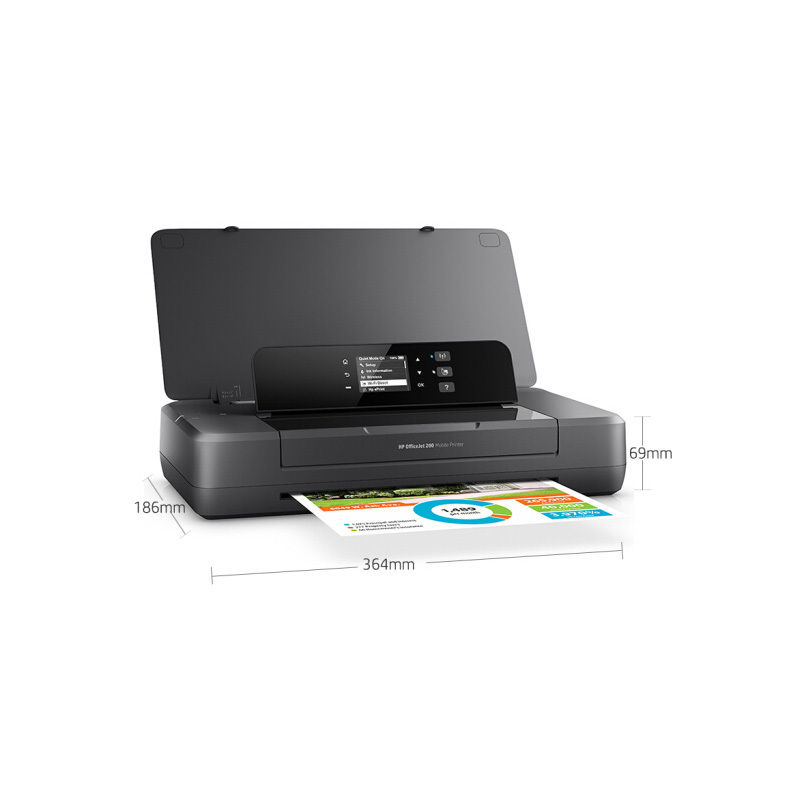 惠普(HP)OfficeJet 200 A4彩色喷墨打印机(计价单位:台)黑色