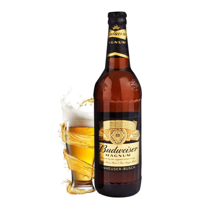 Budweiser/百威黑金啤酒600ml*12瓶整箱装 高度啤酒