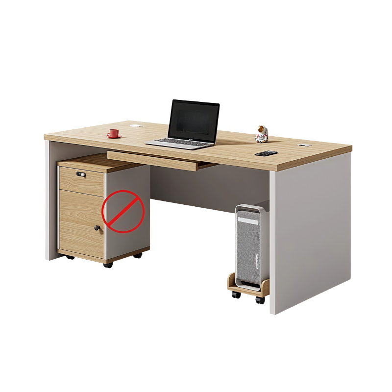 义尊 职员桌 1.4米 张高清大图