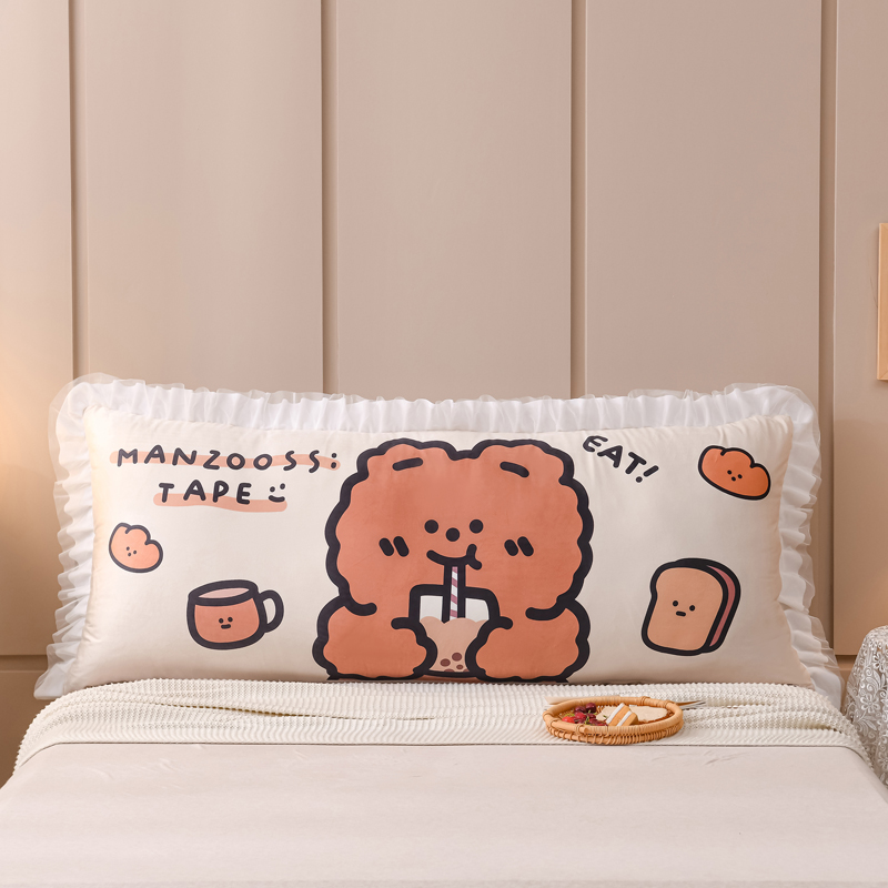 南极人(NanJiren)家纺 床头靠垫靠枕大靠背床上可拆洗软包卡通可爱卧室沙发榻榻米三角床靠背高清大图