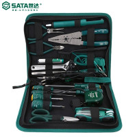 世达(SATA) 03760 电子维修工具套装电工日常检修 28件电子工具组套 03760