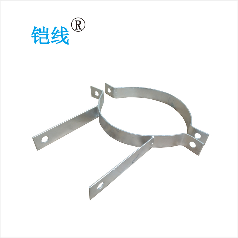 铠线 电料辅件 电力金具 爬梯抱箍 D260-4*40mm/套高清大图