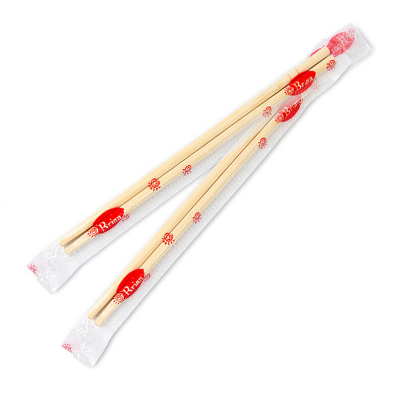 唐宗筷 竹质筷子 野营家用快餐一次性卫生筷子独立包装筷子100双 C6250