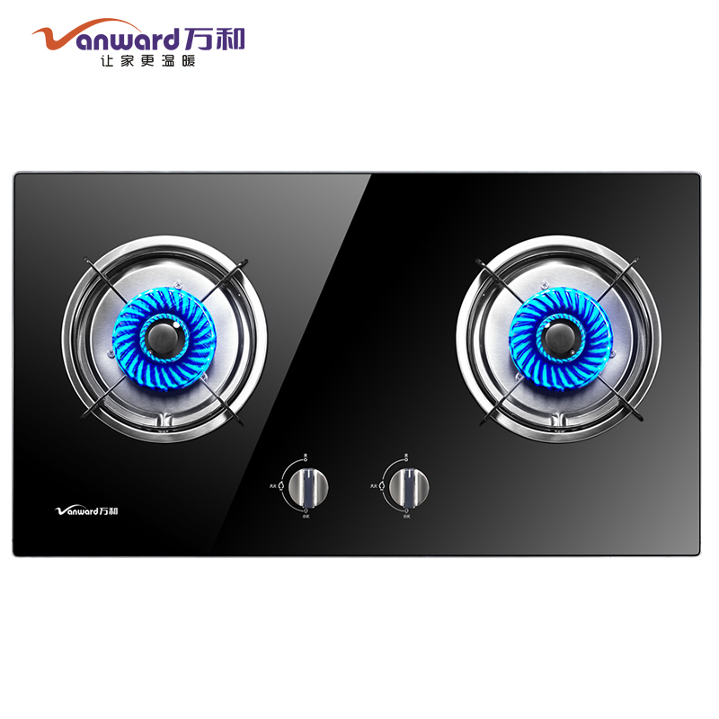 万和(Vanward)大火力台嵌两用式燃气双灶具C1-L02X 天然气
