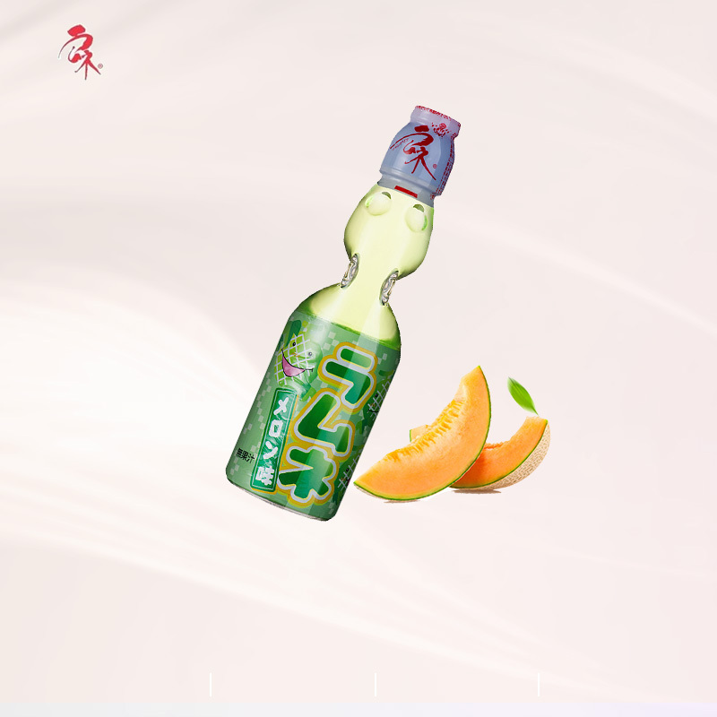哈达弹珠波子汽水哈密瓜味200ML