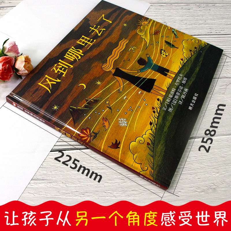 一园青菜成了精 [正版]美国图书馆协会奖风到哪里去了绘本儿童故事书3-6 4岁书籍儿童读物儿童获奖绘本 书 绘本榜三年级高清大图