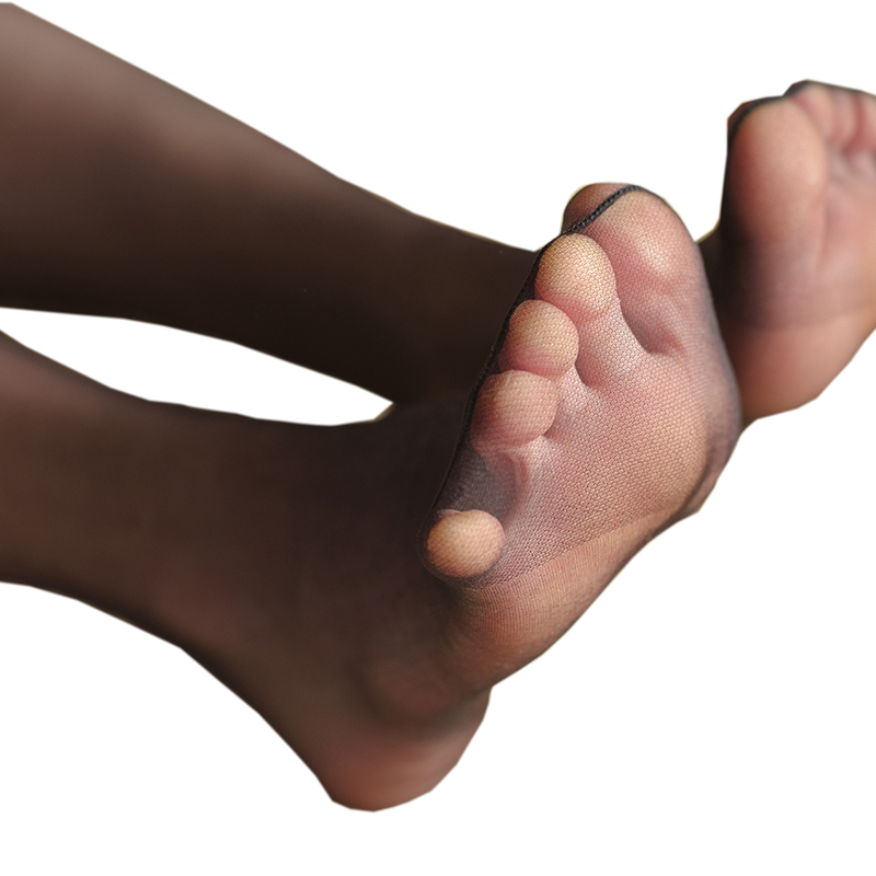 15d黑色-t型棉档任意剪 女性脚码(丝袜/打底袜/袜