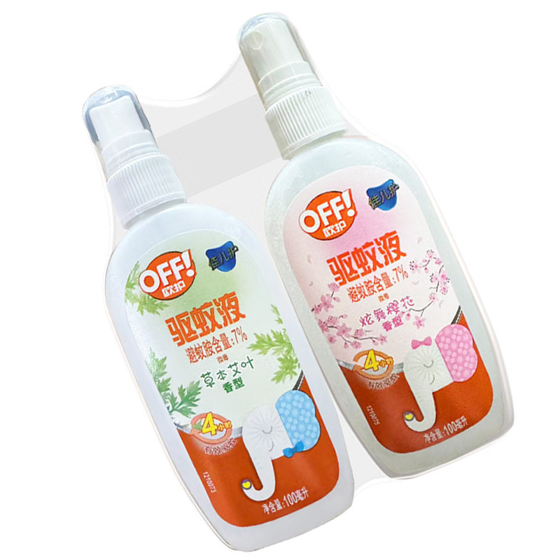 雷达 (Raid)欧护 佳儿护驱蚊喷雾 100ml*2瓶装 草本+炫舞樱花 花露水高清大图