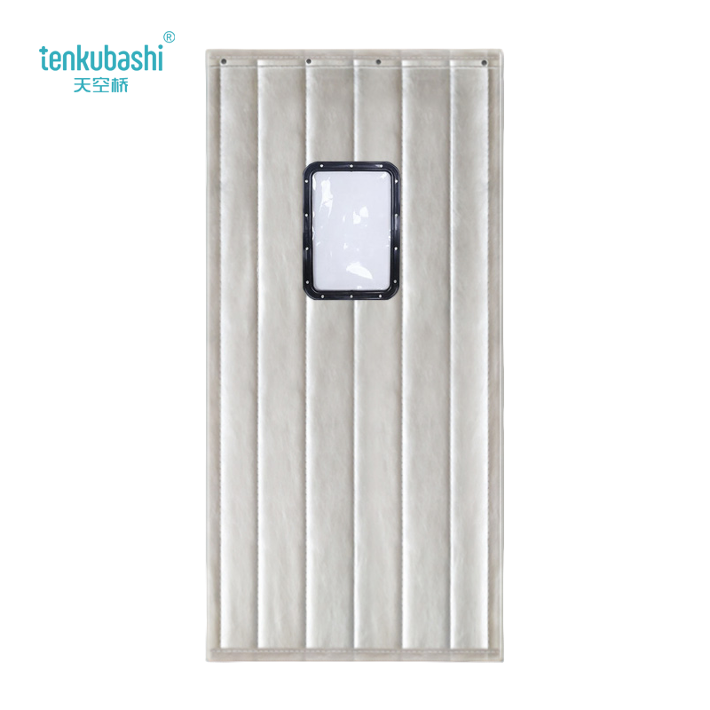 天空桥 棉门帘 MML-87银灰色40*60cm三层棉 平方米高清大图