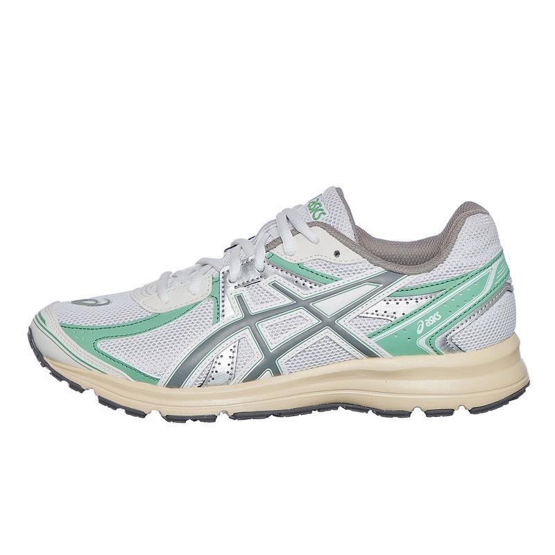 亚瑟士(ASICS)女款跑步鞋轻便舒适耐磨缓震透气运动鞋白灰拼色潮