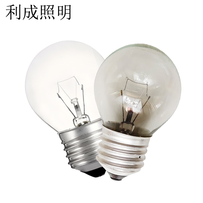 利成照明 G45钨丝灯泡 白炽灯泡 E27螺口25W高清大图