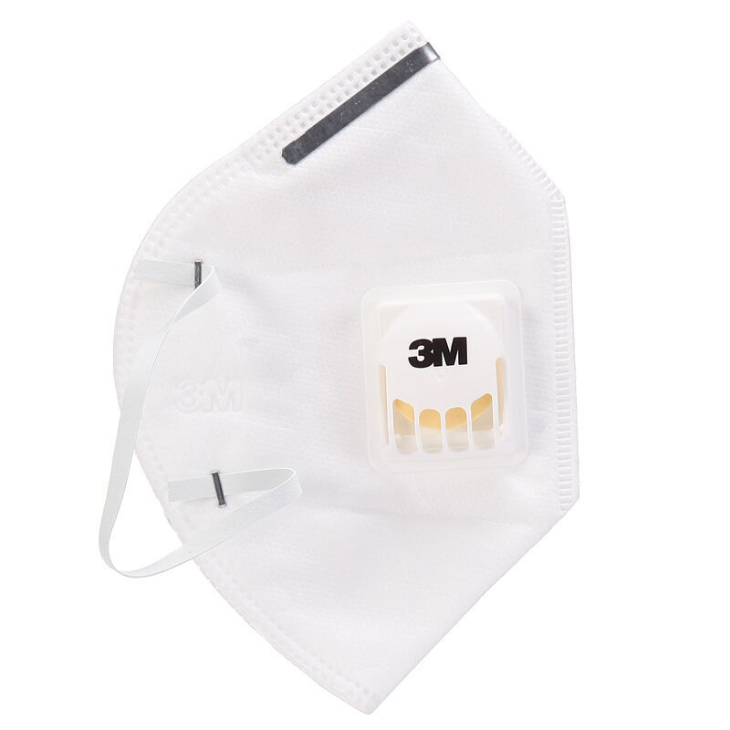 3M 口罩 KN95耳挂折叠式防颗粒物 带阀口罩 9501V[起订量:25个]