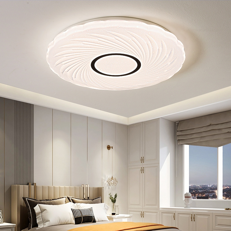 ai)卧室灯led吸顶灯圆形现代简约大气客厅灯主卧餐厅灯儿童房间灯具