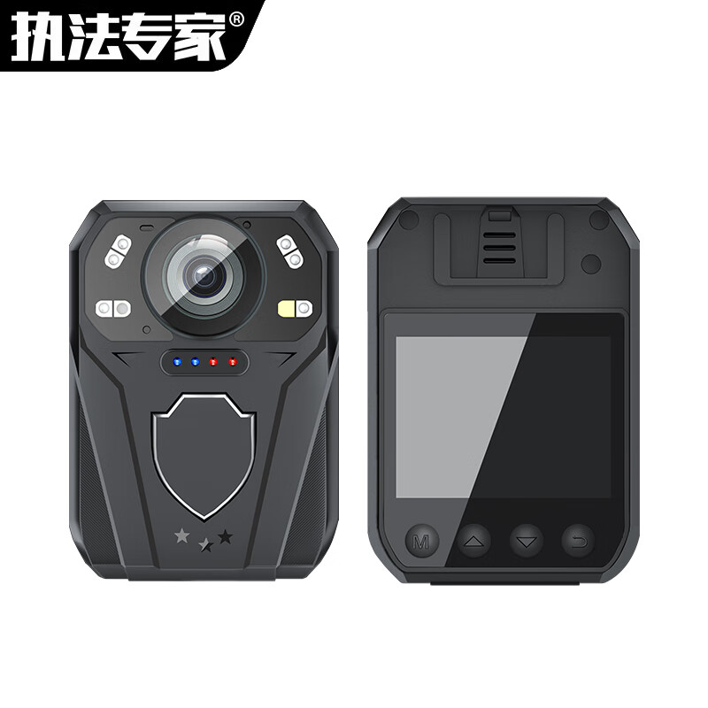 执法专家 DSJ-D2 1296P3600万高清像素大广角红蓝爆闪持久续航随身现场工作记录仪128G 摄像记录