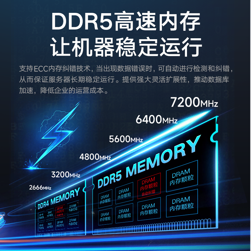 数聚红芯HG8288/鲲鹏920 48C*2/512G/960*2+8T*4/9560/四电/三年维保高清大图