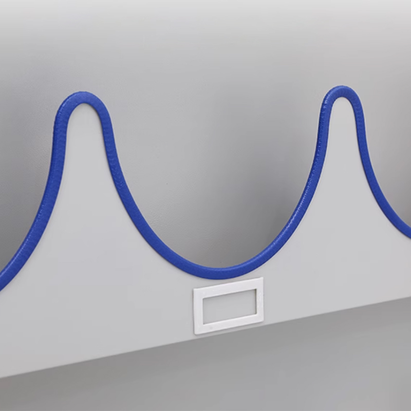 中豫鑫泽ZYXZ5041107 工地安全帽存放架头盔帽子收纳架 二十位壁挂式高清大图