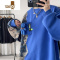 YANXU克莱因蓝小熊卫衣男潮ins520g美式hiphop外套oversize情侣装