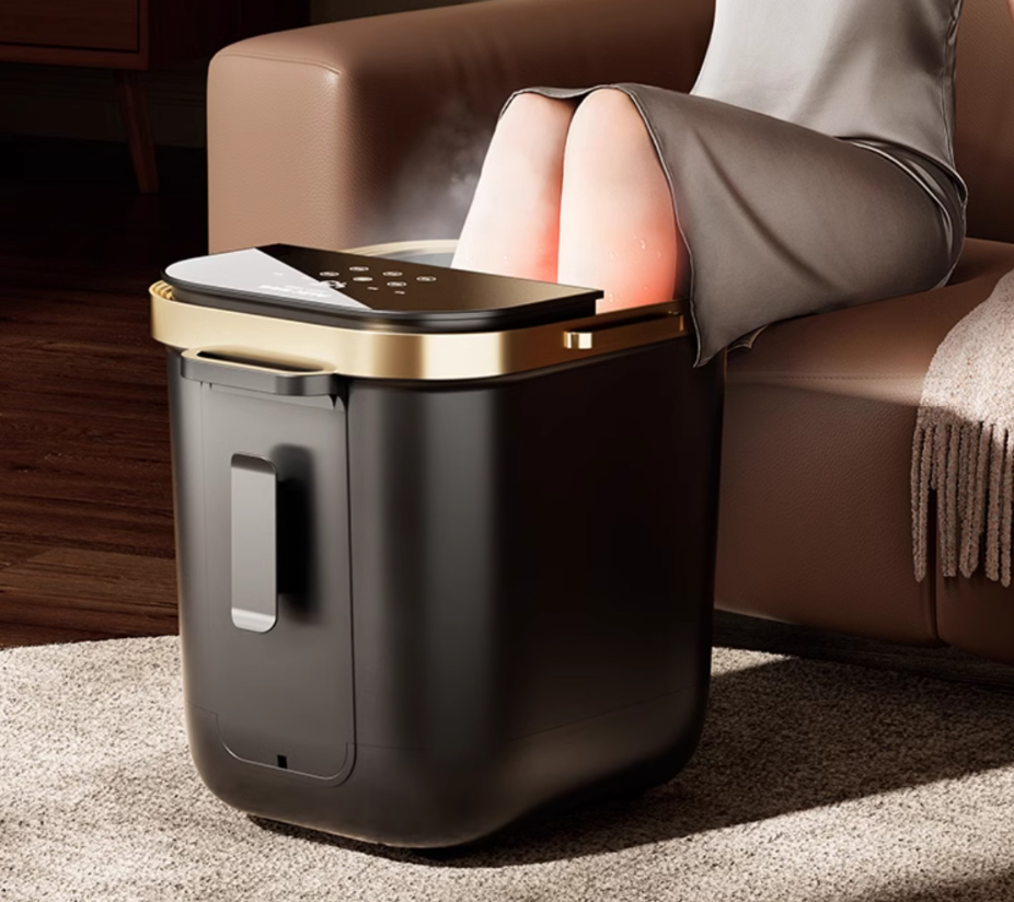 泡脚桶 1805 智能足浴盆 恒温加热 按摩气泡 智能控温 时尚简约设计