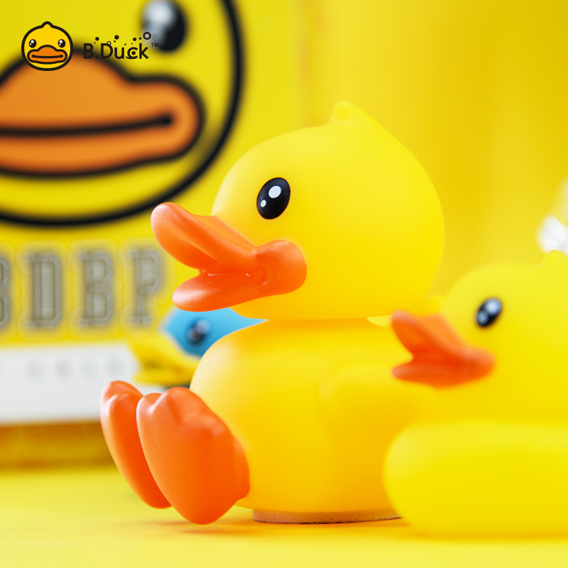 B.Duck小鸭车载摇头公仔装饰动漫周边室内可爱创意饰品摆件