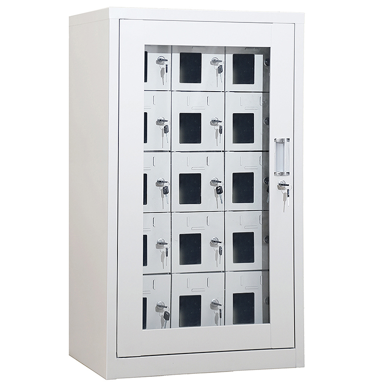 烁恒手机充电柜15门台高清大图