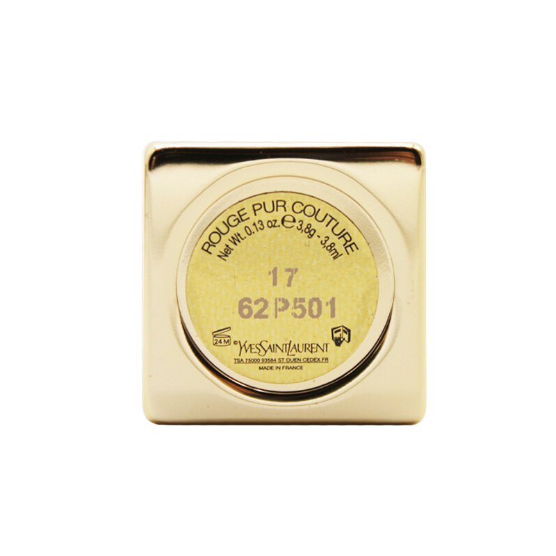 圣罗兰(YSL)纯口红3.8g #17嫣粉纱丽 迷魅纯漾亮采方管口红纯膏