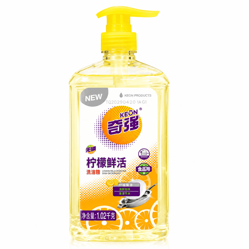 奇强 柠檬鲜活洗洁精1.02Kg