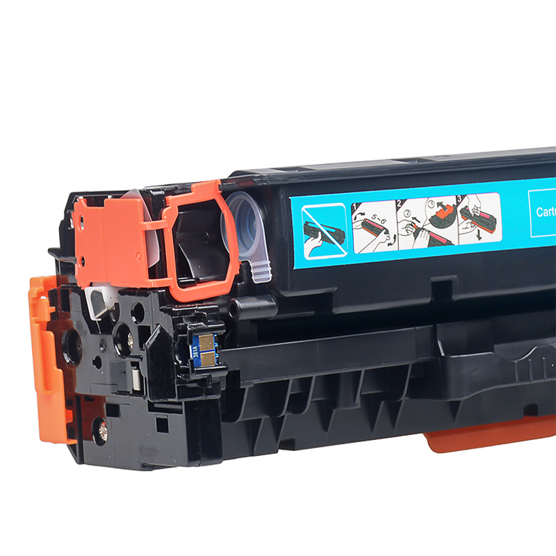 耐图 惠普CF381A青色硒鼓 适用HP M476dw M476nw M476dn 312A打印机碳粉盒 墨盒高清大图