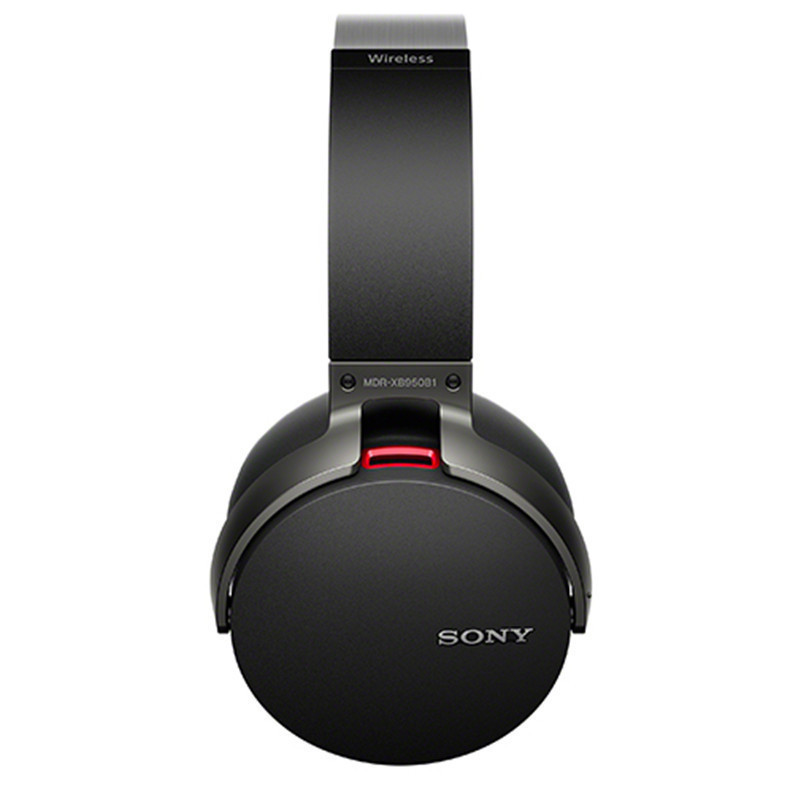 索尼(SONY)无线立体声耳机 MDR-XB950B1(黑色) 头戴式 重低音 无线蓝牙耳机