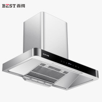 华帝股份百得(BEST)油烟机E508家用欧式顶吸式抽油烟机吸油烟机单烟机单机触控式18大吸力智能体感高频自清洗