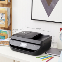 惠普(HP)DeskJet 5278 无线彩色喷墨传真一体机 家用打印机 双面打印,扫描,复印,传真,ADF进纸器