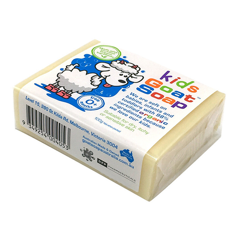 澳洲进口Goat Soap手工山羊奶皂儿童专用香皂100g/块 保湿补水 滋润营养 深层清洁 各种肤质通用