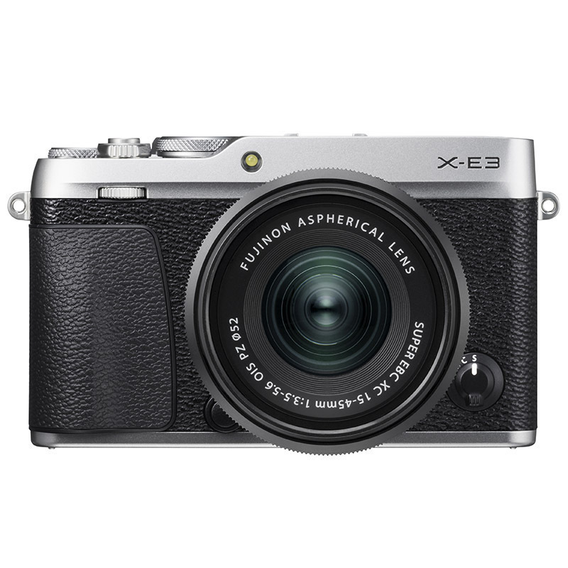 富士(FUJIFILM)X-E3(XC15-45MM) 银色单镜头套装 微单套机 富士微单XE3 液晶屏像素约104万