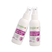 【品牌授权】Clinicians按摩膏 科立纯新西兰原装进口 关节肌肉疼痛缓释喷剂 100ml*2瓶