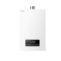 东芝(TOSHIBA) 13升增压零冷水燃气热水器 节能变频 日本原装进口CPU 水气双调恒温 小方盒JSQ25-TN3