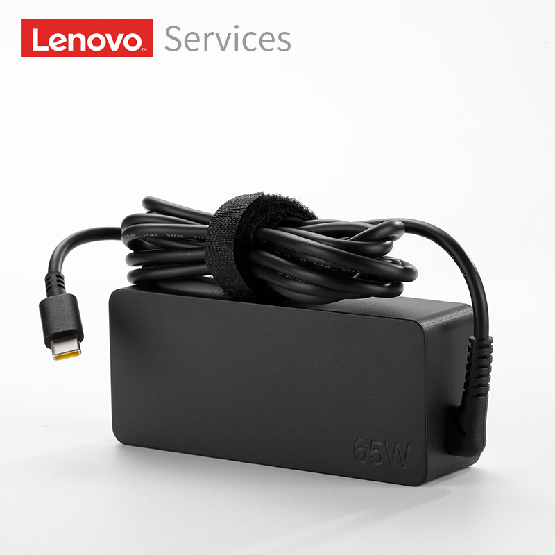 联想(Lenovo)USB-C/Type-C电源线适配器Thinkpad X1X270X280T470S电脑充电器65W