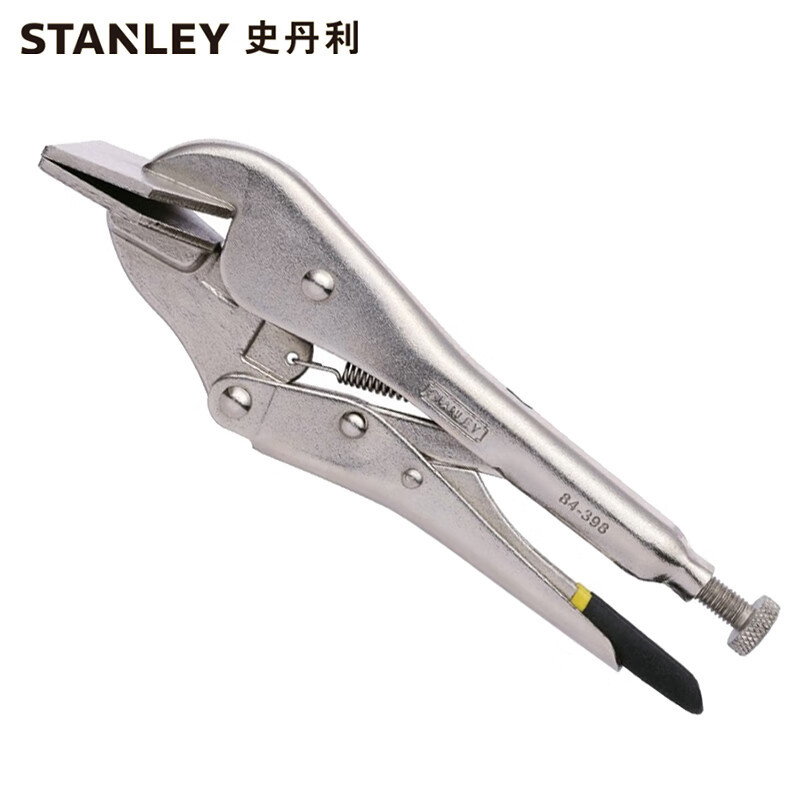 STANLEY/史丹利 扁嘴铁皮大力钳 84-398-23 8“ 英寸1把