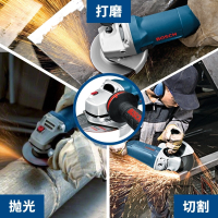 BOH角磨机角向磨光机手磨机切割机专业型大功率工业打磨机 【1400W 150角磨机】GWS14-150CI