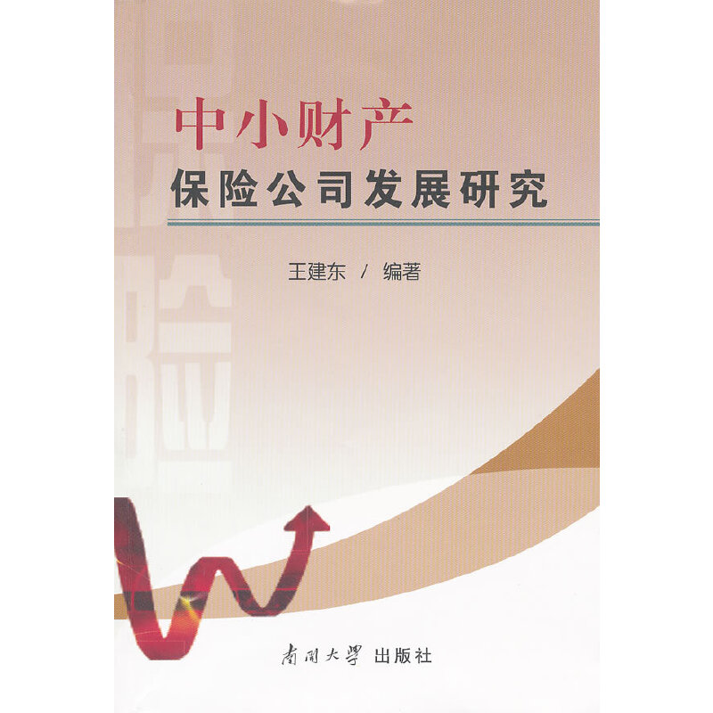 正版新书】中小财产保险公司发展研究王建东9787310036790