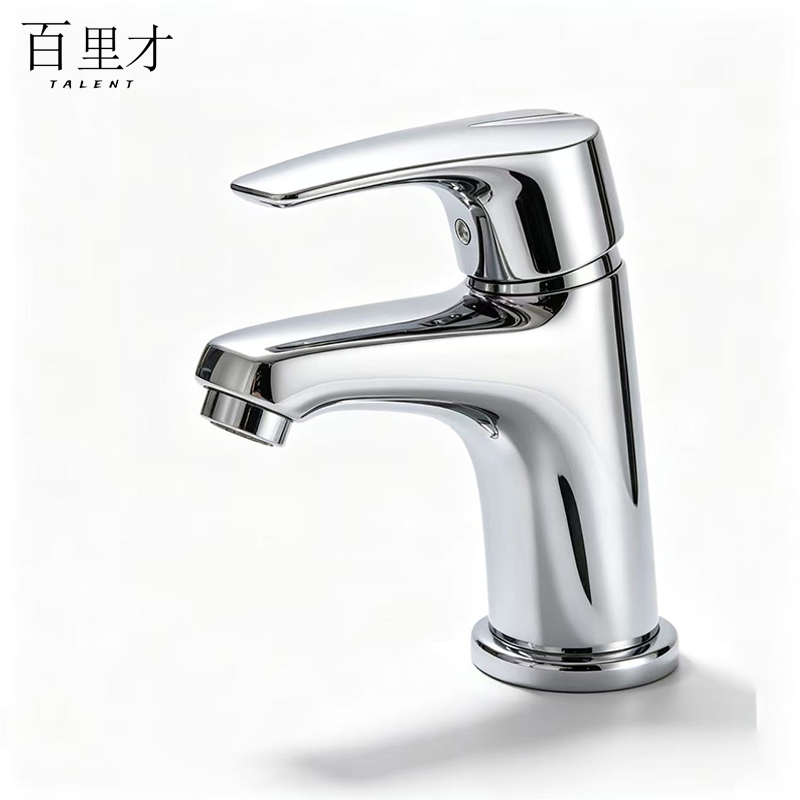 百里才 水龙头 冷热 铜芯 个高清大图