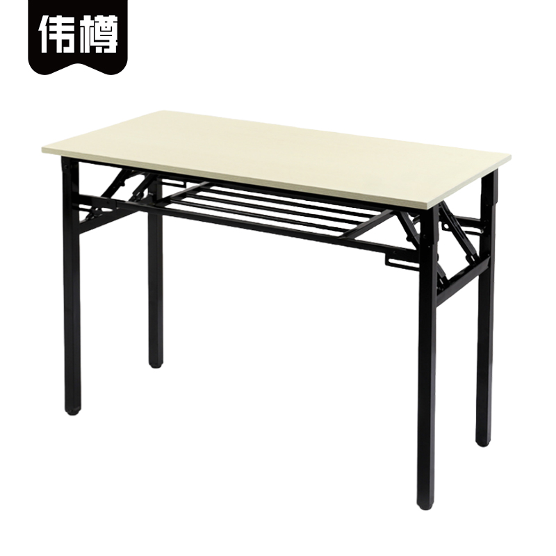 伟樽折叠学习桌双层120*60*75cm张高清大图