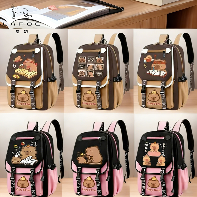 猎豹 儿童卡通书包 LBPHZ-5 个高清大图