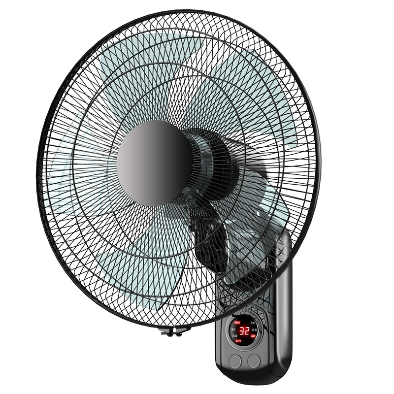 壁扇挂壁式电风扇家用纳丽雅台式墙壁工业摇头大电扇遥控餐厅宿舍