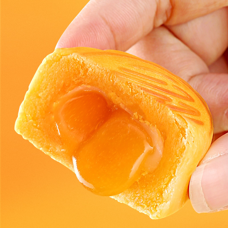 臻味500g鲜品莲月月饼礼盒